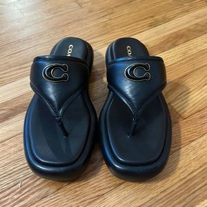 Coach Platform Sandals